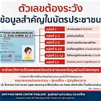 เช็คเลขหลังบัตรประชาชน pantip